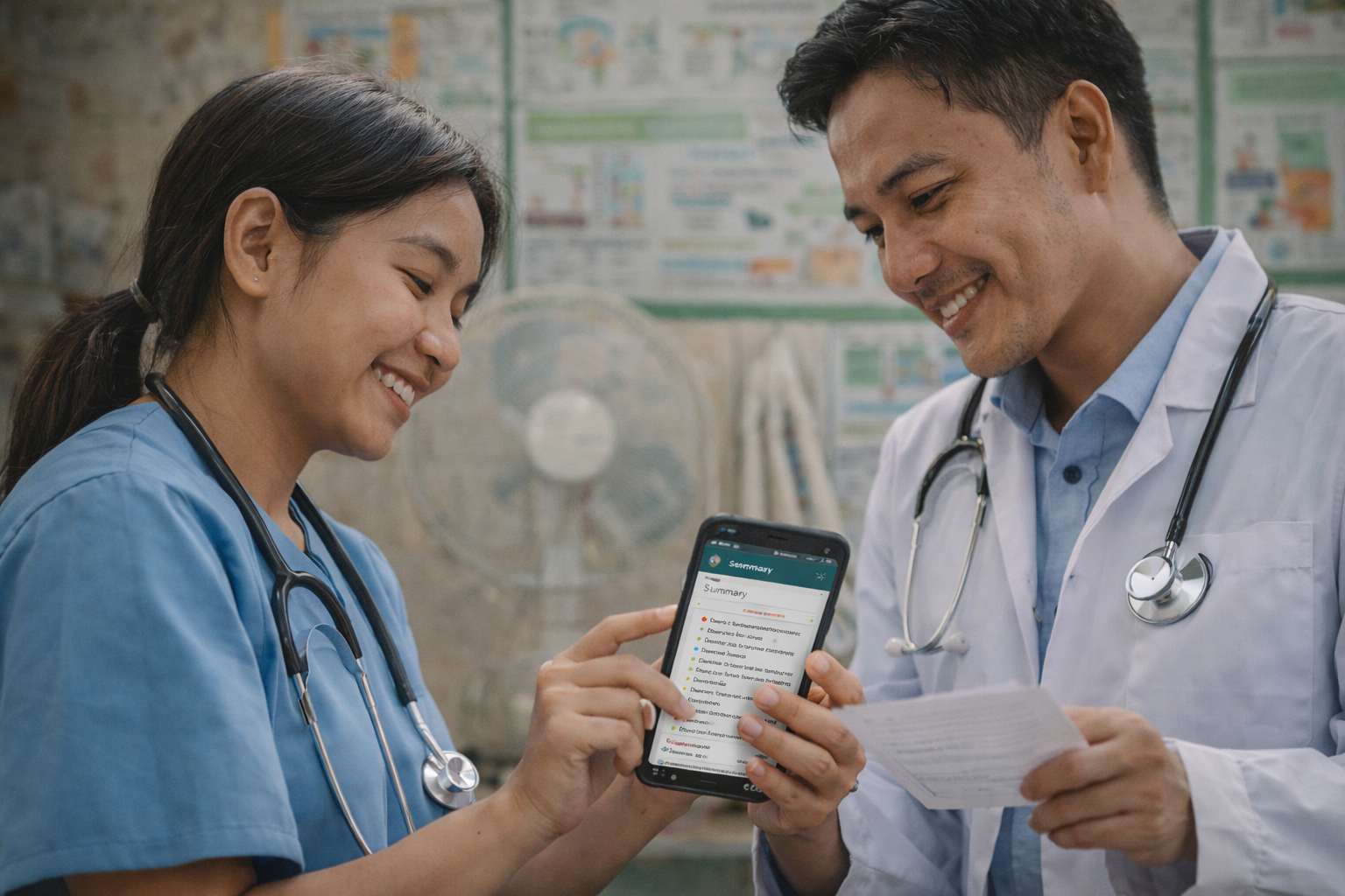 Posyandu health session